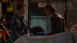 Ben Kirk, Tyler Brennan in Neighbours Episode 7178