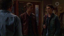 Karl Kennedy, Tyler Brennan, Ben Kirk in Neighbours Episode 7178