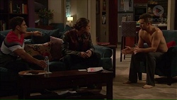 Aaron Brennan, Tyler Brennan, Mark Brennan in Neighbours Episode 7178