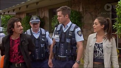 Joey Dimato, Mark Brennan, Paige Smith in Neighbours Episode 7183