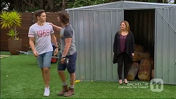 Josh Willis, Brad Willis, Terese Willis in Neighbours Episode 