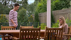 Josh Willis, Amber Turner in Neighbours Episode 