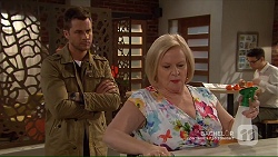 Mark Brennan, Sheila Canning in Neighbours Episode 