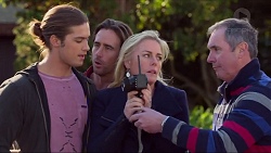 Tyler Brennan, Brad Willis, Lauren Turner, Karl Kennedy in Neighbours Episode 7195