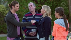 Tyler Brennan, Karl Kennedy, Lauren Turner, Paige Smith in Neighbours Episode 7195