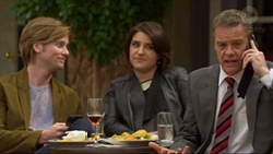 Daniel Robinson, Naomi Canning, Paul Robinson in Neighbours Episode 7197