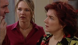 Karl Kennedy, Steph Scully, Lyn Scully in Neighbours Episode 