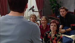 Darcy Tyler, Dahl, Felicity Scully, Steph Scully, Lyn Scully, Joel Samuels in Neighbours Episode 