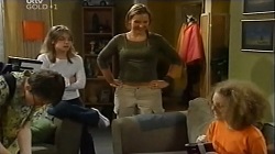 Ron Kowalski, Summer Hoyland, Steph Scully, Penny Weinberg in Neighbours Episode 4680