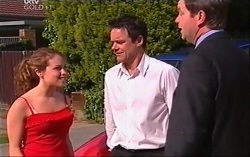 Serena Bishop, Paul Robinson, David Bishop in Neighbours Episode 4704