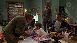 Sonya Rebecchi, Nell Rebecchi, Tyler Brennan, Toadie Rebecchi in Neighbours Episode 7205