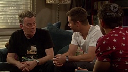 Russell Brennan, Mark Brennan, Aaron Brennan in Neighbours Episode 