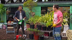 Nate Kinski, Aaron Brennan in Neighbours Episode 7210