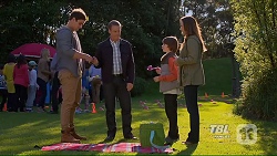 Kyle Canning, Paul Robinson, Jimmy Williams, Amy Williams in Neighbours Episode 