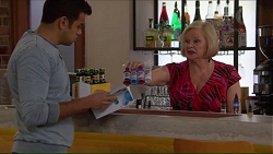 Nate Kinski, Sheila Canning in Neighbours Episode 