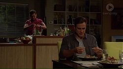 Nate Kinski, Aaron Brennan in Neighbours Episode 