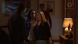 Brad Willis, Imogen Willis, Terese Willis, Josh Willis in Neighbours Episode 