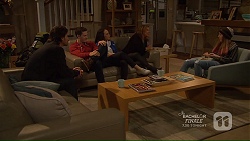 Brad Willis, Josh Willis, Imogen Willis, Terese Willis, Piper Willis in Neighbours Episode 