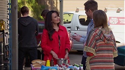 Vanessa Villante, Mark Brennan, Sonya Rebecchi in Neighbours Episode 7218