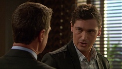 Paul Robinson, Conrad Leveson in Neighbours Episode 7219