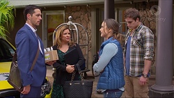 Liam Barnett, Terese Willis, Amy Williams, Kyle Canning in Neighbours Episode 