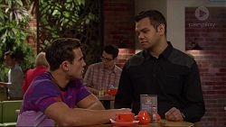 Aaron Brennan, Nate Kinski in Neighbours Episode 