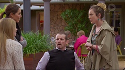 Amber Turner, Paige Novak, Toadie Rebecchi, Sonya Rebecchi in Neighbours Episode 