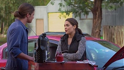 Tyler Brennan, Paige Smith in Neighbours Episode 7222