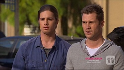 Tyler Brennan, Mark Brennan in Neighbours Episode 