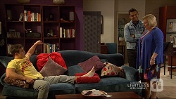 Aaron Brennan, Nate Kinski, Sheila Canning in Neighbours Episode 7227