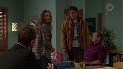 Paul Robinson, Amy Williams, Kyle Canning, Toadie Rebecchi in Neighbours Episode 7233