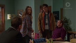 Paul Robinson, Amy Williams, Kyle Canning, Toadie Rebecchi in Neighbours Episode 