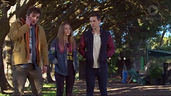 Kyle Canning, Piper Willis, Josh Willis in Neighbours Episode 