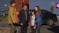 Kyle Canning, Paul Robinson, Jimmy Williams, Amy Williams in Neighbours Episode 