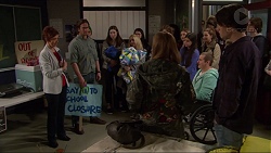 Susan Kennedy, Brad Willis, Piper Willis, Toadie Rebecchi, Ben Kirk in Neighbours Episode 7236