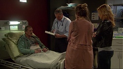 Toadie Rebecchi, Karl Kennedy, Sonya Rebecchi, Steph Scully in Neighbours Episode 7238