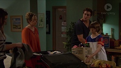 Amy Williams, Sonya Rebecchi, Kyle Canning, Jimmy Williams in Neighbours Episode 7239