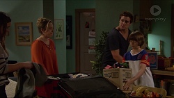 Amy Williams, Sonya Rebecchi, Kyle Canning, Jimmy Williams in Neighbours Episode 