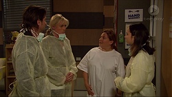 Brad Willis, Lauren Turner, Terese Willis, Imogen Willis in Neighbours Episode 