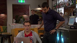 Aaron Brennan, Nate Kinski in Neighbours Episode 7241