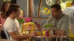 Aaron Brennan, Nate Kinski in Neighbours Episode 7242