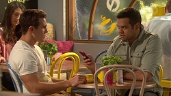 Aaron Brennan, Nate Kinski in Neighbours Episode 