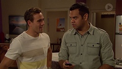 Aaron Brennan, Nate Kinski in Neighbours Episode 7242