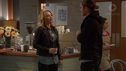 Steph Scully, Tyler Brennan in Neighbours Episode 