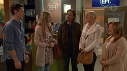 Josh Willis, Amber Turner, Brad Willis, Lauren Turner, Terese Willis in Neighbours Episode 7246