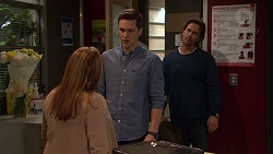 Terese Willis, Josh Willis, Brad Willis in Neighbours Episode 