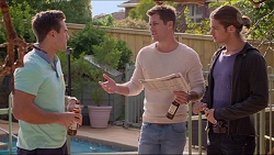 Aaron Brennan, Mark Brennan, Tyler Brennan in Neighbours Episode 7247