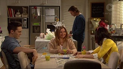 Josh Willis, Terese Willis, Brad Willis, Imogen Willis in Neighbours Episode 7247