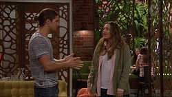 Tyler Brennan, Amy Williams in Neighbours Episode 