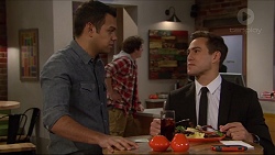 Nate Kinski, Kyle Canning, Aaron Brennan in Neighbours Episode 